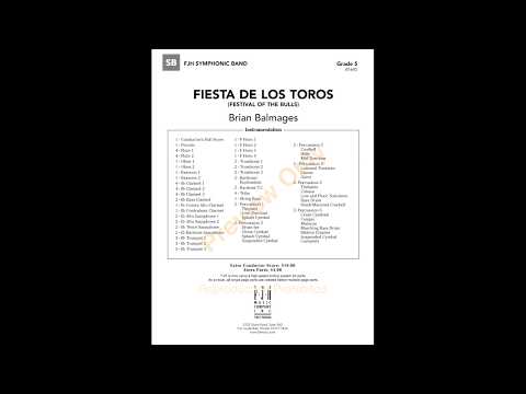 Fiesta de los Toros - Brian Balmages