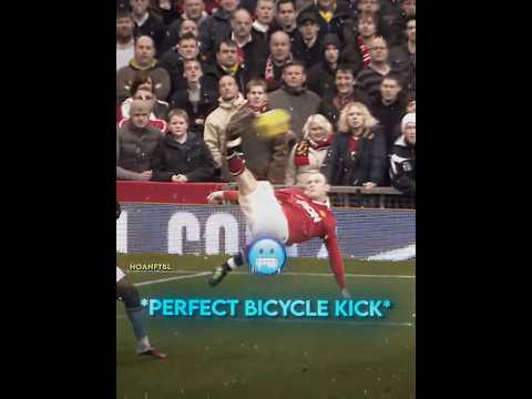 Wayne Rooney Perfect Bicycle Kick 😲
