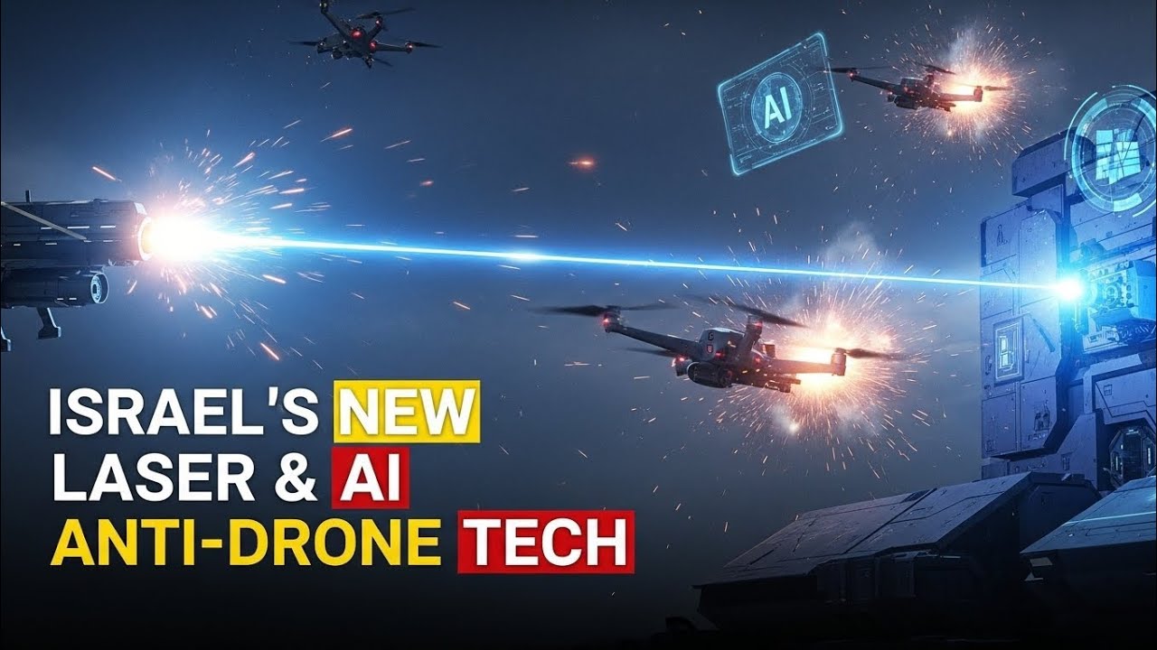 Israel’s New Laser Weapon SHOCKS the World — AI Anti-Drone Tech Changes Everything!
