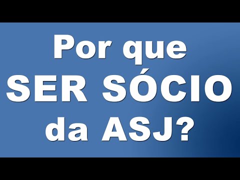 PADRE AIR JOSÉ DE MENDONÇA - POR QUE SER SÓCIO DA ASJ?