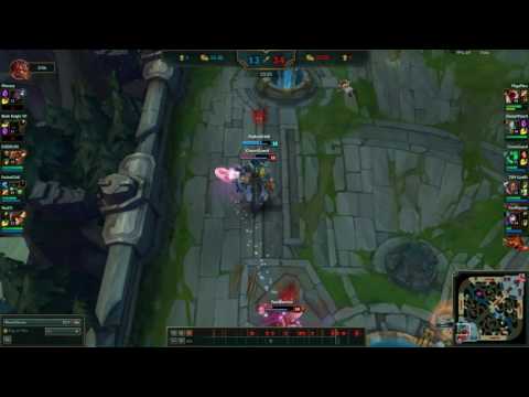 League of Legends - Thresh Q VS. Warwick Ultimate Season 7 (2017)