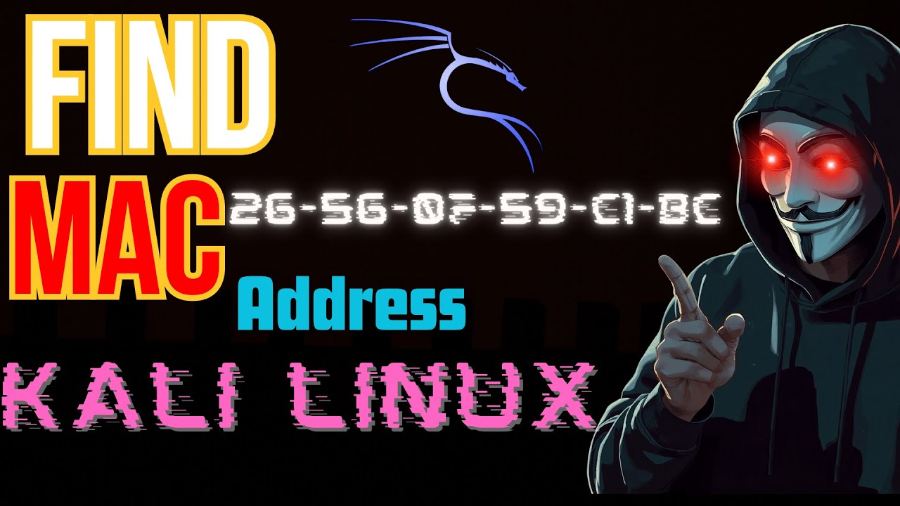 how to check MAC Address on Kali Linux