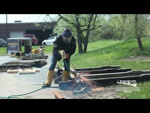 Cut Rail in 25 Seconds | Uni-lance Exothermic Cutting Lance