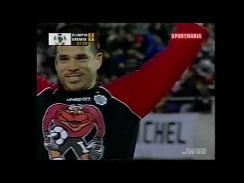 2002.07.10 Olimpia 3 - Gremio 2 (Partido Completo 60fps - Semifinal Ida Copa Libertadores 2002)