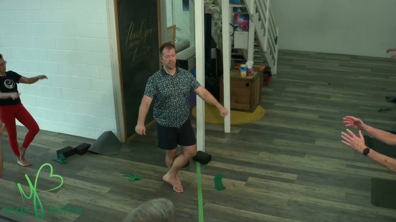 Level 1 - 6:15pm w/ ANDREW 10.3.24 YOGA BETTER ON LINE! (class starts @00:13:21; ends @ 01:12:06)