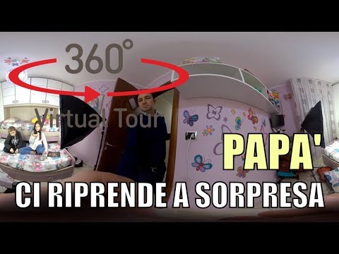 VIDEO A 360 GRADI - PRANK DI PAPA'  By Marghe Giulia Kawaii