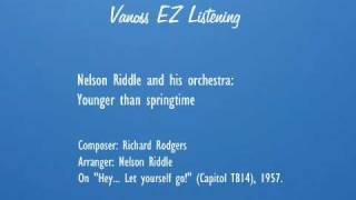 Younger than springtime (audio) - Nelson Riddle and his orchestra