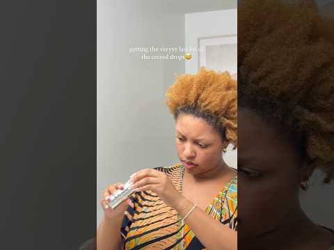 nobody gets left behind… literal liquid gold🤌🏽 lol #scalpcare #cecred