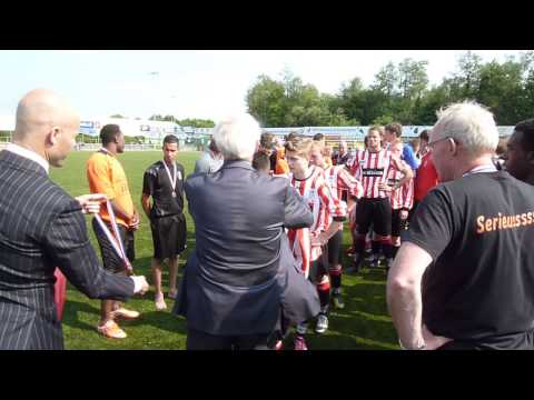 Huldiging Hollandia 2 - Nederlands Kampioen reserveteams