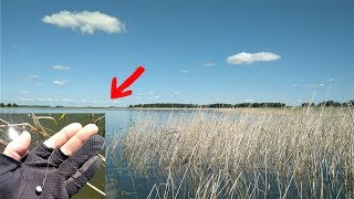 Карась на пенопласт под водой