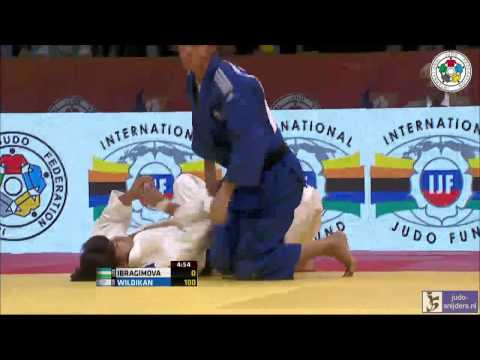 Judo 2013 Grand Prix Tashkent: Ibragimiva (UZB) - Wildikan (ISR) [-70kg] bronze