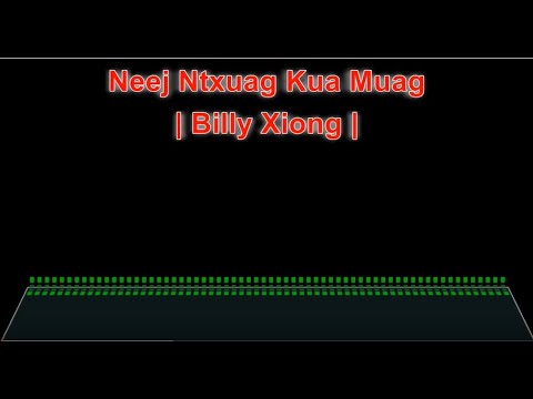 Neej Ntxuag Kua Muag Karaoke Billy Xiong HD 1080P
