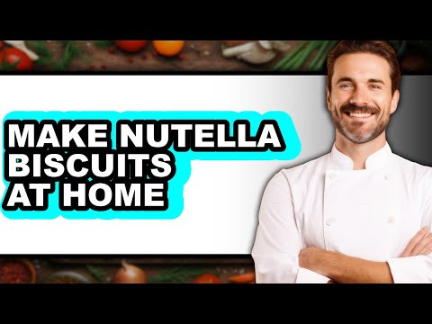 How to Make Nutella Biscuits at Home (only Way)