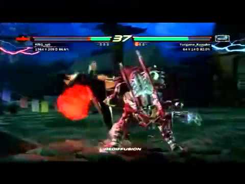 Tekken 6 Yorigame Kyosuke  Yoshimitsu  VS KING spb  Anna