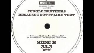 Jungle Brothers - Because I Got It Like That (Ultimatum Mix)