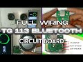 Full Wiring TG113 BLUETOOTH CIRCUIT BOARD And Sound Test