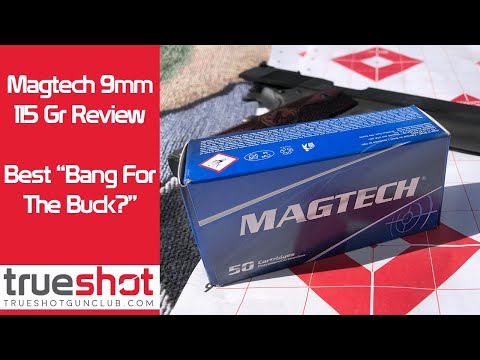 Magtech 9mm 115 grain FMJ Ammo Review