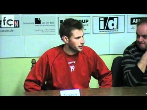 12. Spieltag: 1. FC Bocholt - TuRU Düsseldorf: Pressekonferenz