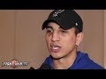 MARIO BARRIOS ON HOW AMIR KHAN GAVE HIM A BLACK EYE PREPARING FOR TERENCE CRAWFORD IN CAMP