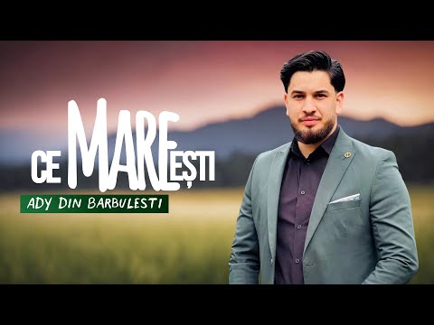 Ady din Barbulesti - CE MARE EȘTI 🙏