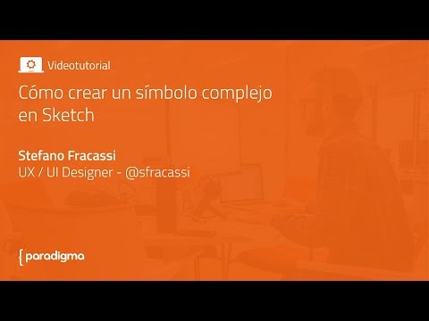 En este videotutorial te enseñamos cómo crear en Sketch este símbolo,
