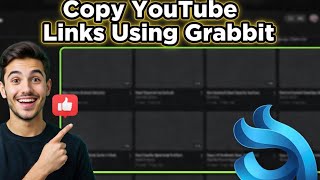 how to use grabbit chrome extension to get youtube links