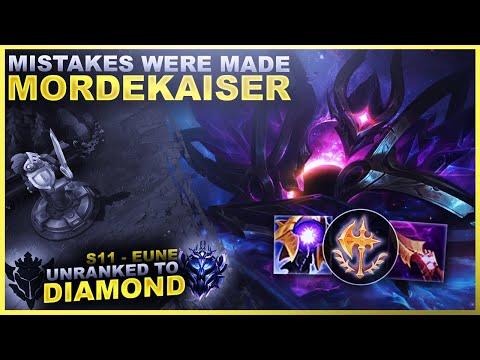 MISTAKES WERE MADE WITH MORDEKAISER! - Unranked to Diamond: EUNE Edition | League of Legends