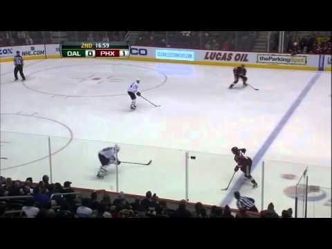 Dallas Stars vs Phoenix Coyotes Highlights 11/26/11