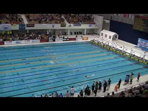 DJM Schwimmen 2016 - 100m Schmett. (w) - Jahrgangsfinale 2003