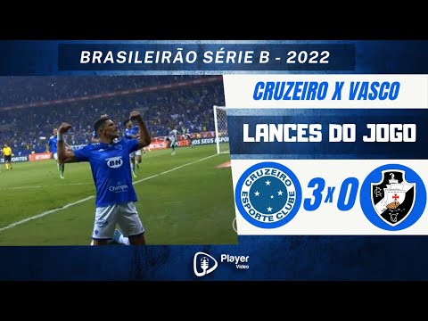 Cruzeiro faz festa - Cruzeiro 3 x 0 Vasco Melhores Momentos Brasileirão 21/09/2022