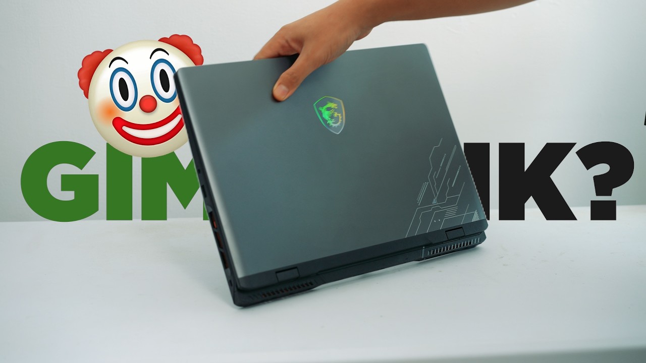 Laptop Gaming = Sekedar "GIMMICK"? 🫨💻 - MSI Crosshair 16HX AI (GeForce RTX 5070 Laptop GPU)