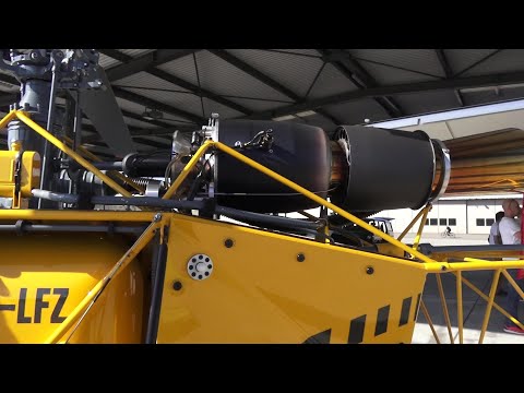 Gigantic RC SA-315B LAMA Scale Turbine Model Helicopter with amazing cockpit details