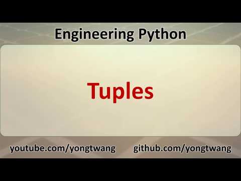 Engineering Python 06a Tuples