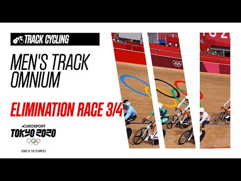 Men's Track Omnium - TRACK CYCLING | Elimination Race 3/4 Highlights | Olympic Games - Tokyo 2020