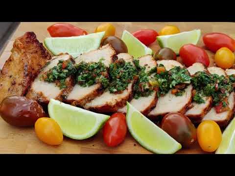 PORK CENTER CUT LOIN FILET  MESQUITE BBQ.