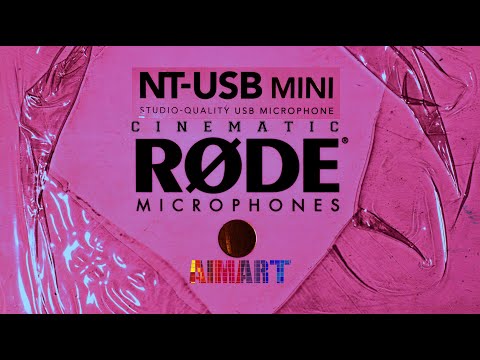 Rode NT-USB+ mikrofonas video
