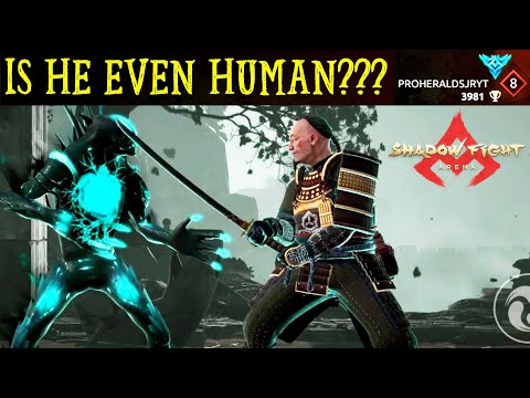Shadow Fight Arena. Fighting Against The Best Player in the World. He is INSANE!