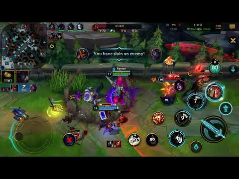 [Wild Rift] Everything Support Jarvan Vs Morgana