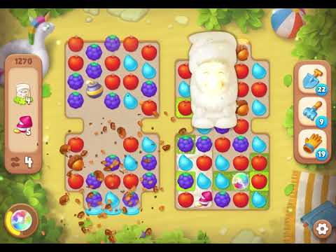 Gardenscapes Level 1270 NO BOOSTERS