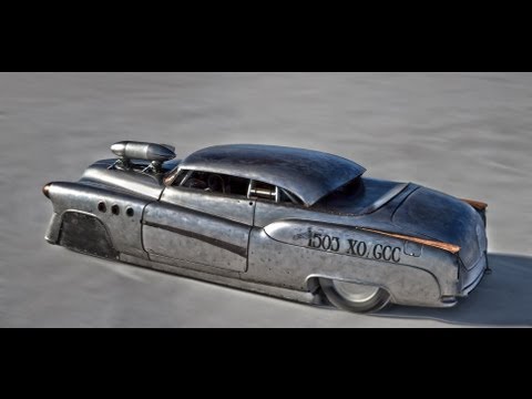 Jeff Brock Bonneville Buick on Salt Flats