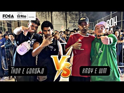 (LOVE NÃO TEM 🤪🤣) THORMENT E GORDÃO ZN X KROY (SP) E WM (SP) - PRIMEIRA FASE - BDH 4 ANOS