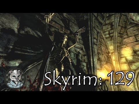 Checkers' Mellow Skyrim Let's Play Part 129 - Undercroft