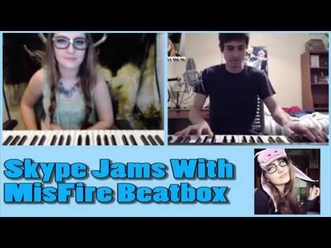 Piano Beatbox Skype Jam With MisFire!