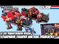 Transformers G.I. Joe Soundwave Dreadnok Thunder Machine Zartan & Zarana