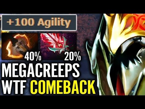 NEW CANCER TALENT +100 Agility WTF Comeback Megacreep EPIC Pro 7.20 Carry Dota 2 Nyx Assassin
