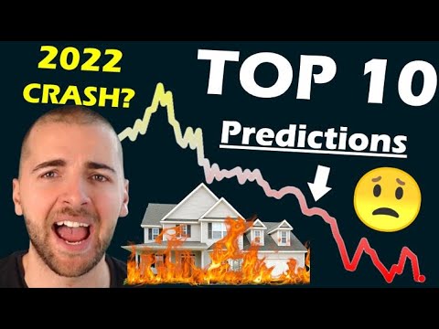 My TOP 10 PREDICTIONS for the 2022 Housing Market! (Foreclosures, Price Cuts, Inflation)