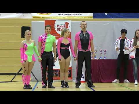 Acrobatic Rock'n'Roll B Class Winner Ceremony NÖ Championship 2017