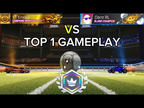 Top 1 Playing 1v1 Against a NAE Top 1 | Rocket League Sideswipe