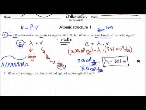 Lecture 2.11 - frequency wavelength calculations 1