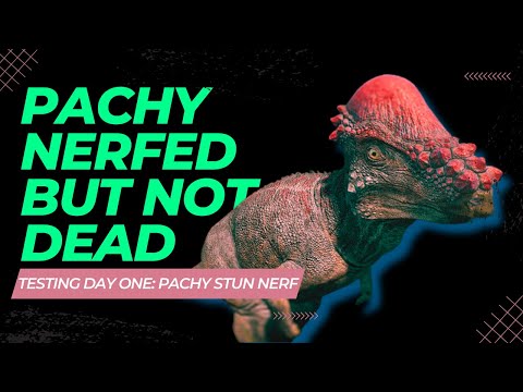 The PACHY received a big NERF but it is still TERRIFYING!!! THE ISLE 6.5 Testing